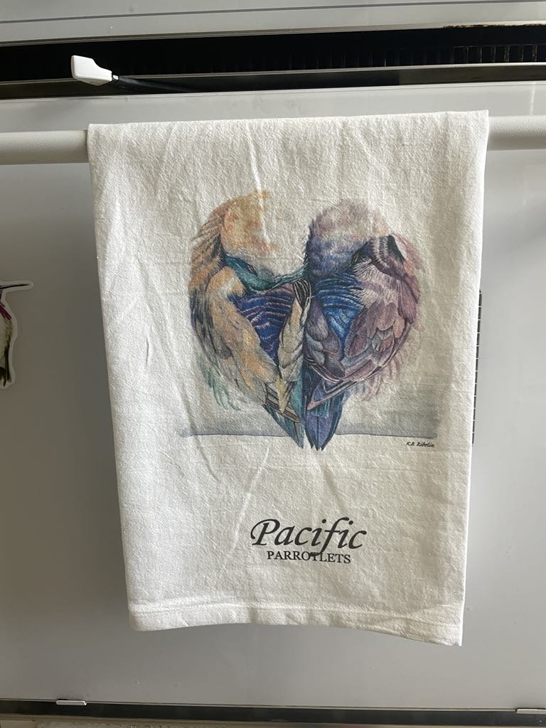 Pacific Parrotlet - Bird Art by KB - Towel