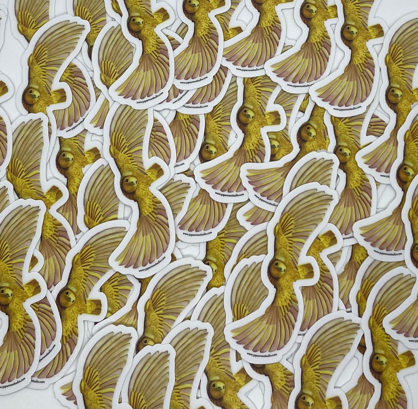 Yellow Warbler - Bird Art by KB