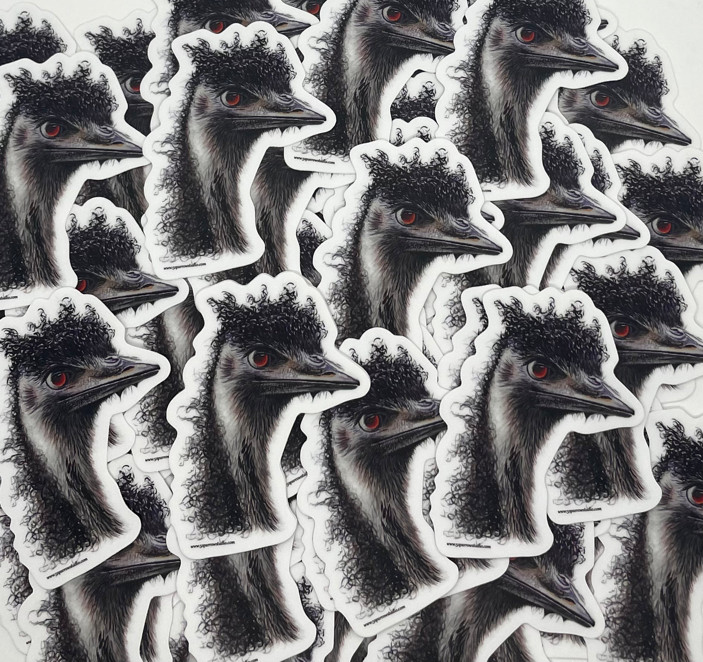 Emu - Bird Art by KB