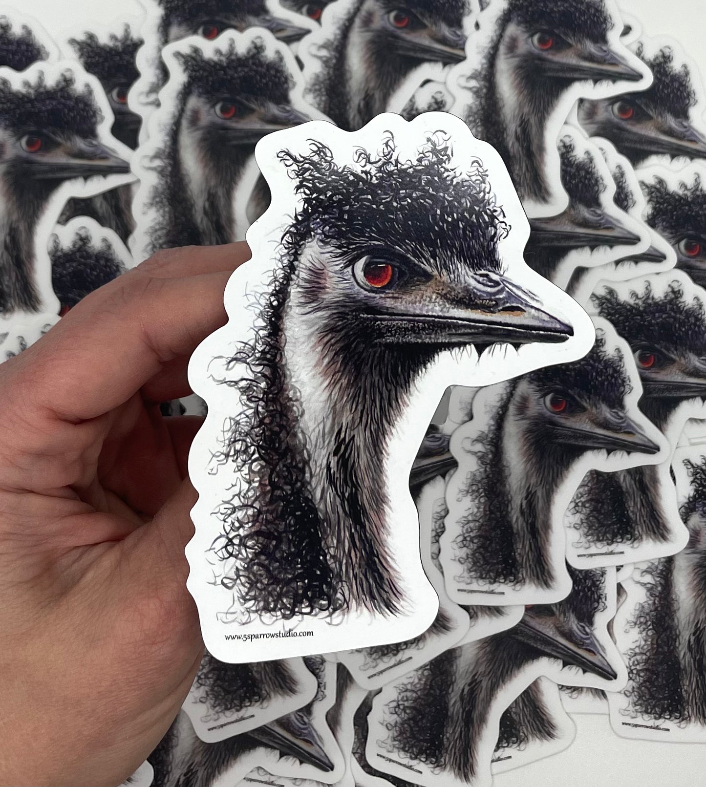 Emu - Bird Art by KB