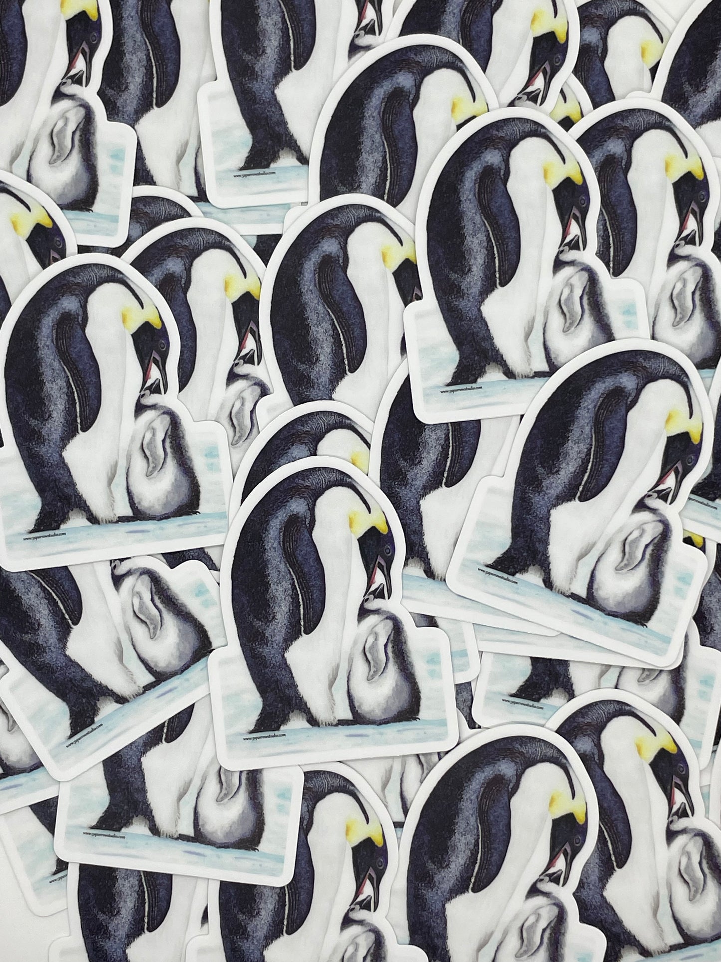 Emperor Penguin - Bird Art by KB