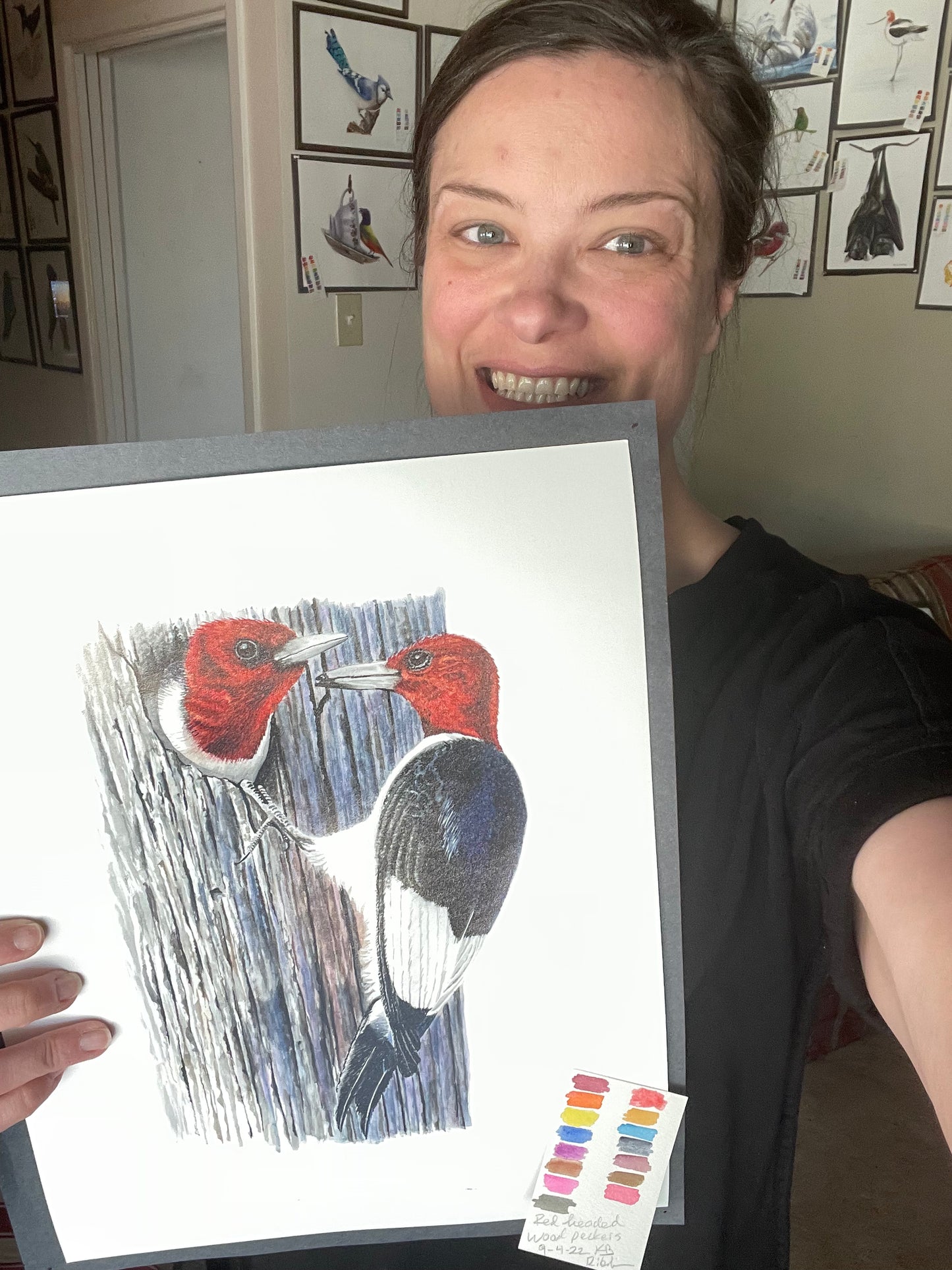 Red-headed Woodpecker (Commission)