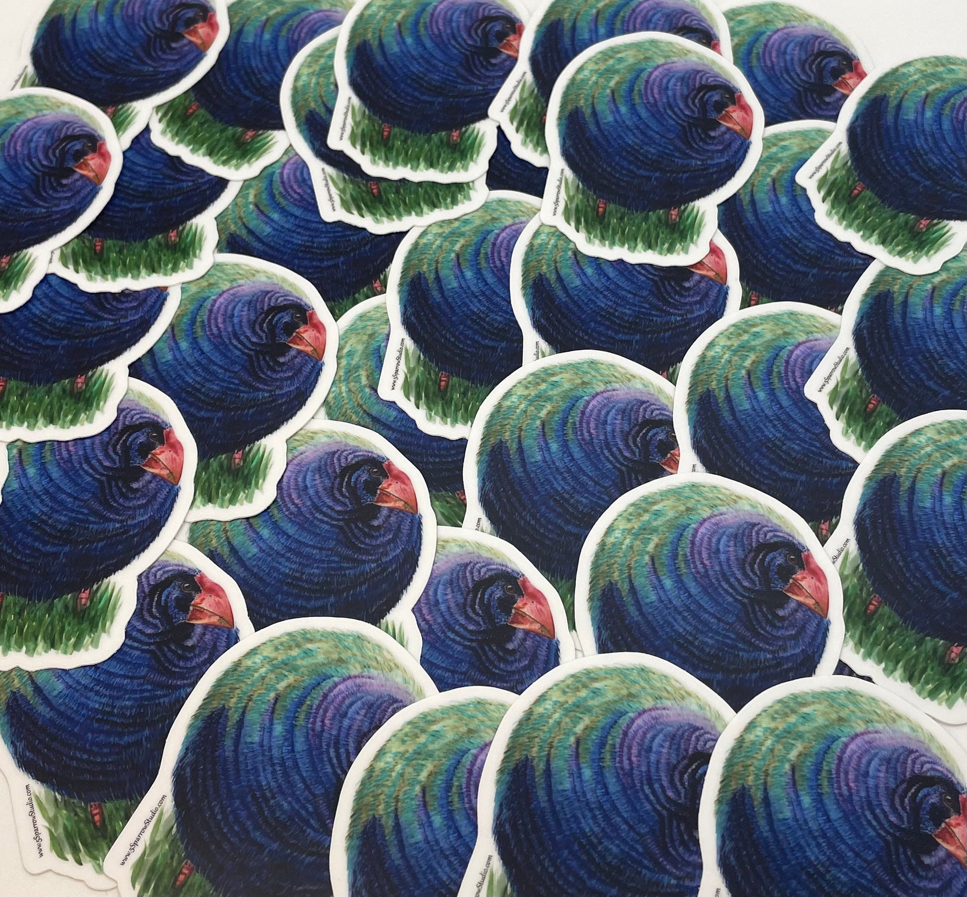 Takahe - Bird Art by KB