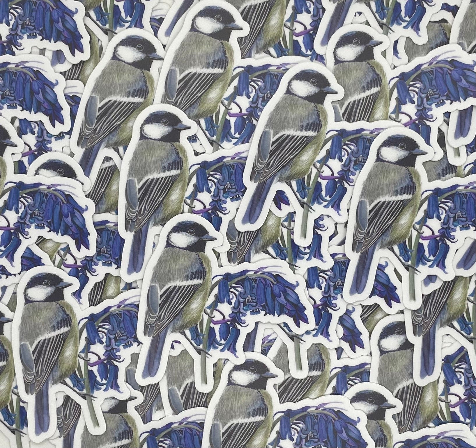 Great Tit - Bird Art by KB