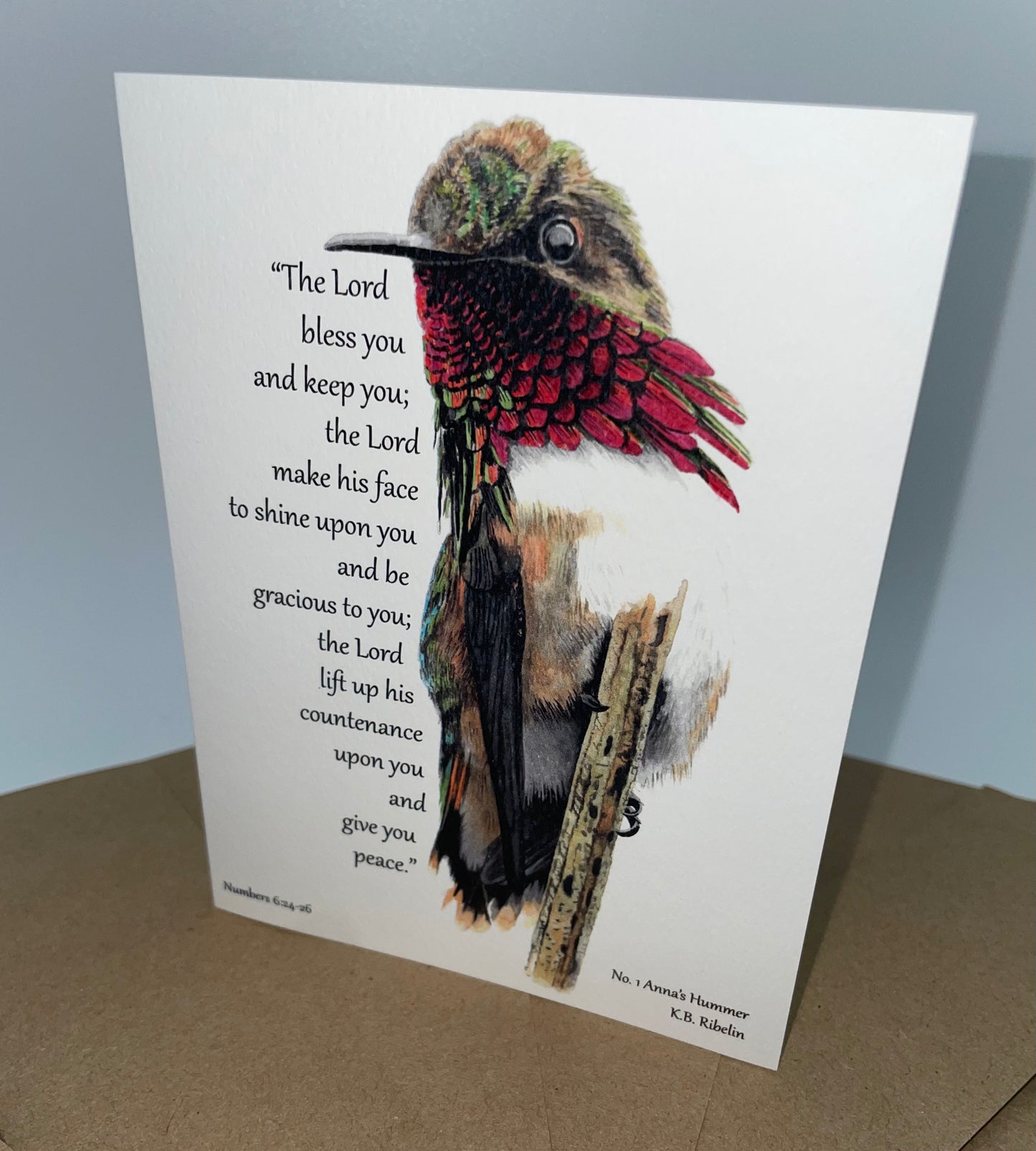 Hummers of Hope Notecards, Set 2