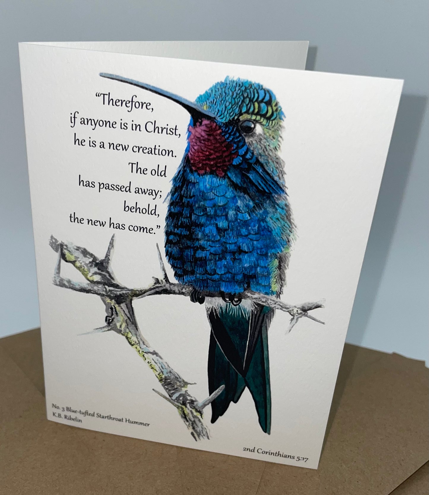 Hummers of Hope Notecards, Set 2