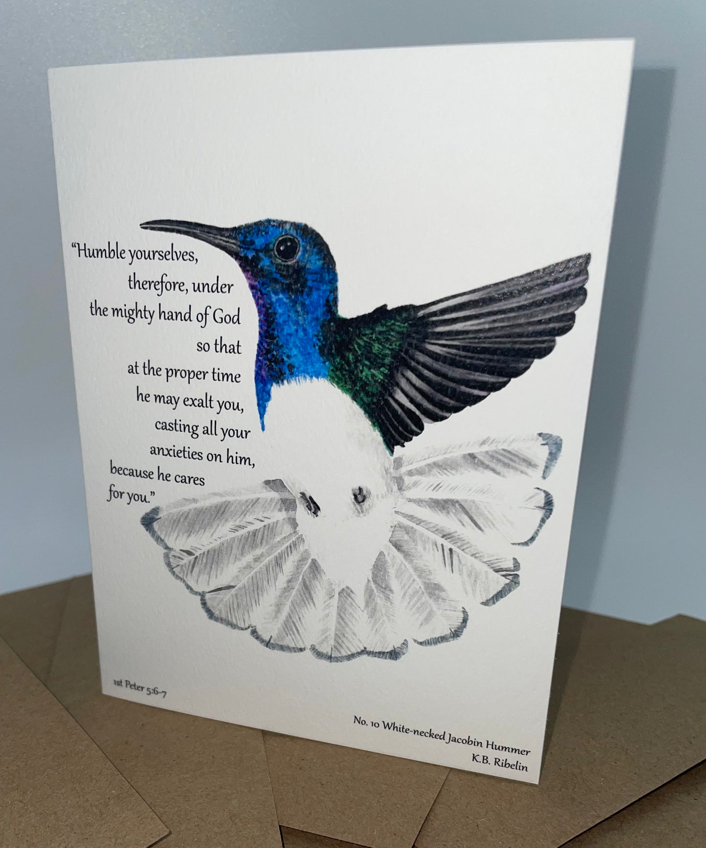 Hummers of Hope Notecards, Set 1
