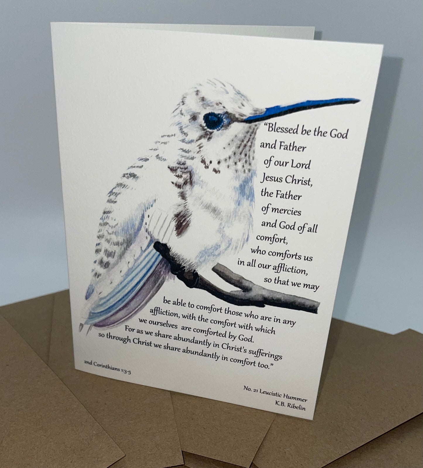 Hummers of Hope Notecards, Set 1
