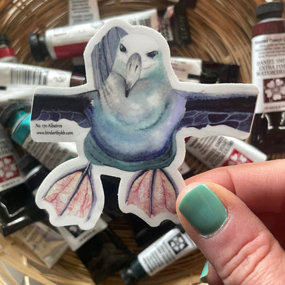 Albatross - Bird Art by KB - Sticker