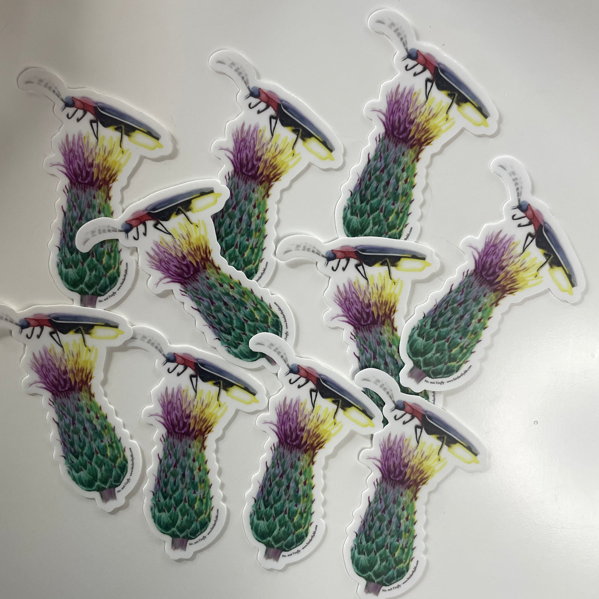 Firefly - Bird Art by KB - Sticker