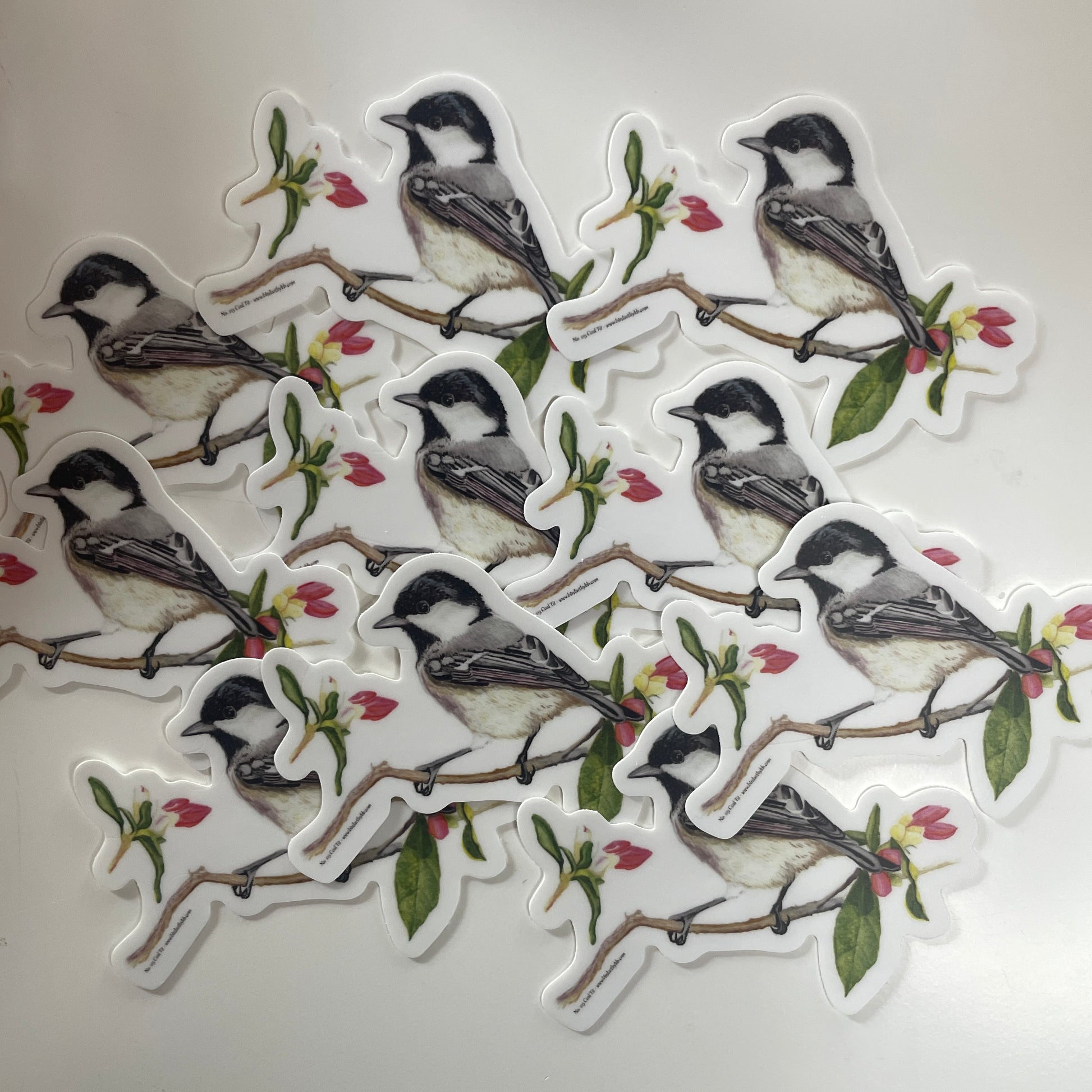 Coal Tit - Bird Art by KB - Sticker