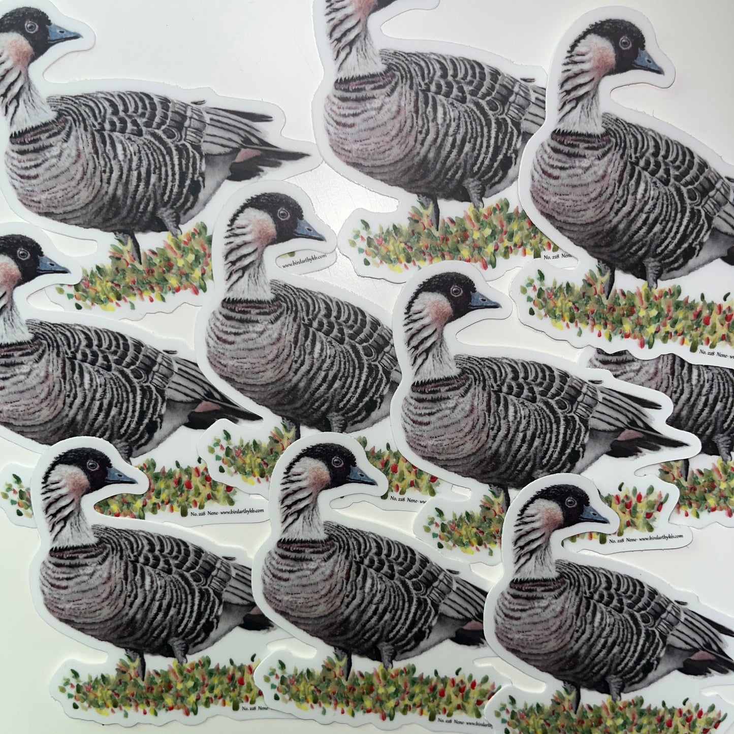 Nene - Bird Art by KB - Sticker