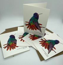Load image into Gallery viewer, Golden-tailed Sapphire Hummer

